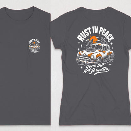 Dark Heather | Front & Back