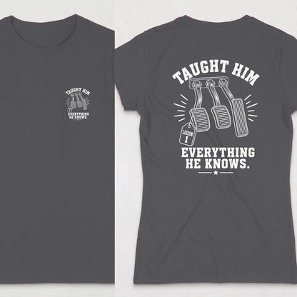 Dark Heather | Front & Back