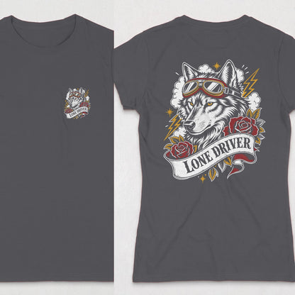 Dark Heather | Front & Back