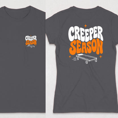 Dark Heather | Front & Back