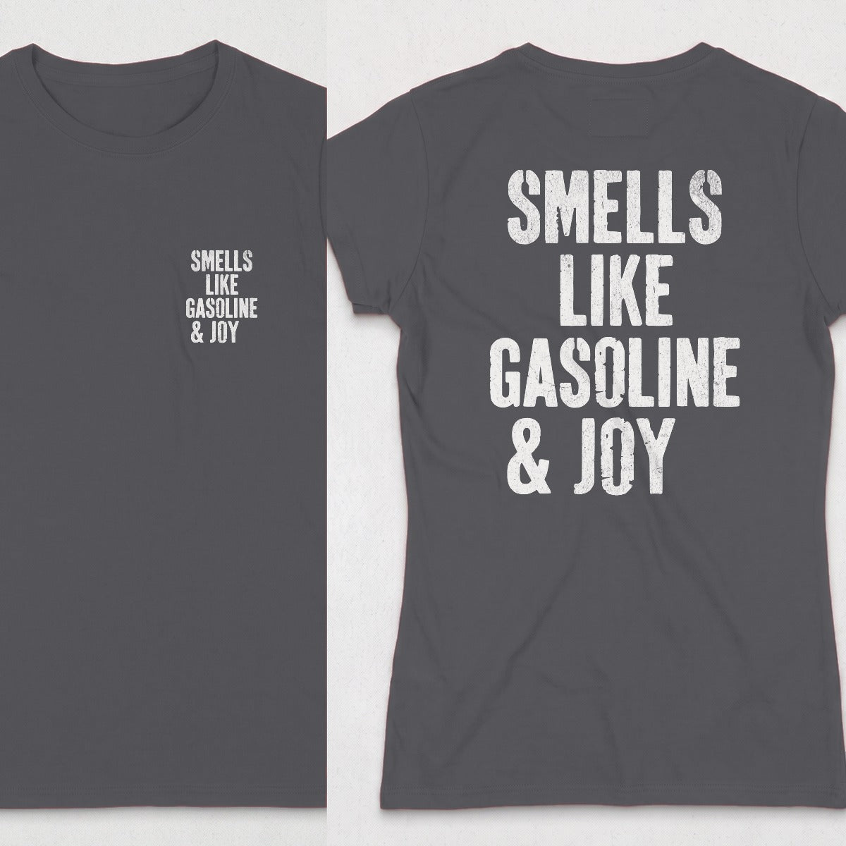 Dark Heather | Front & Back