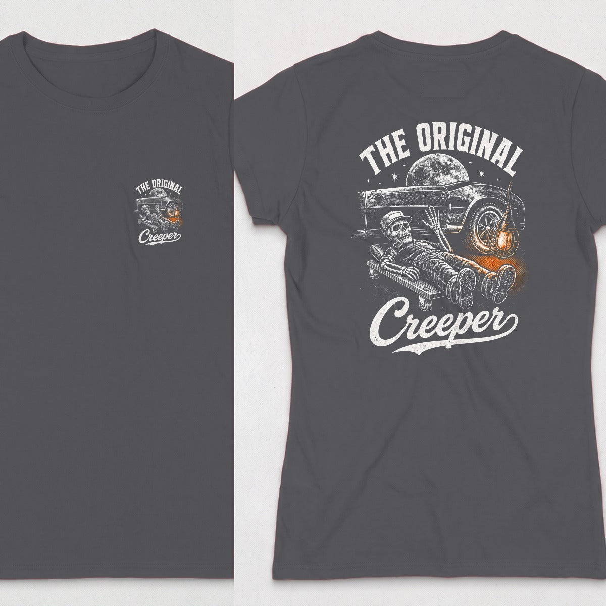 Dark Heather | Front & Back