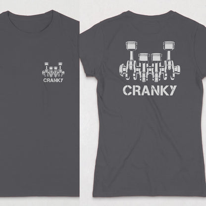 Dark Heather | Front & Back