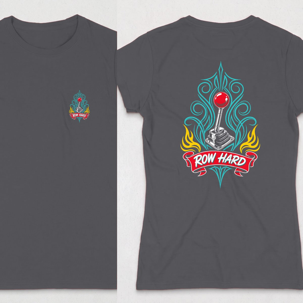 Dark Heather | Front & Back