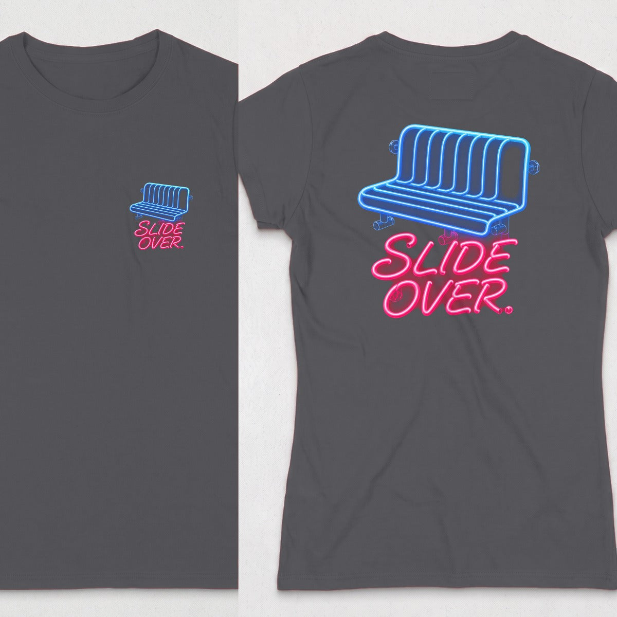 Dark Heather | Front & Back