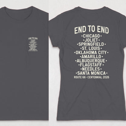 Dark Heather | Front & Back
