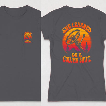 Dark Heather | Front & Back