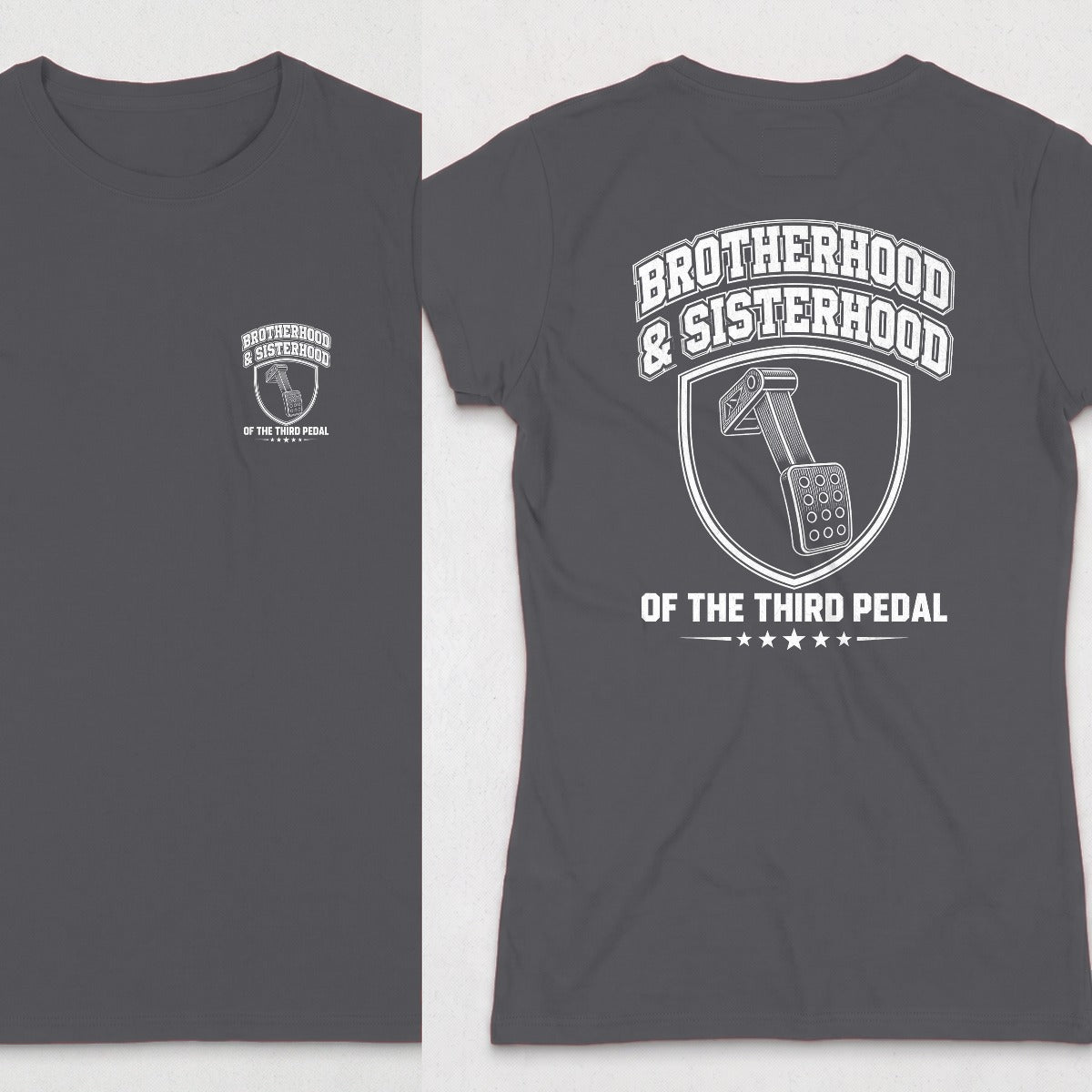 Dark Heather | Front & Back