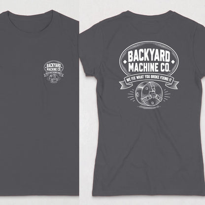 Dark Heather | Front & Back