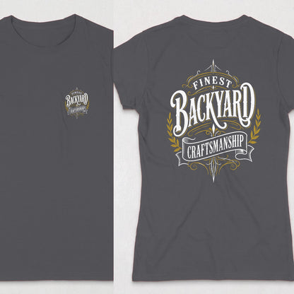 Dark Heather | Front & Back