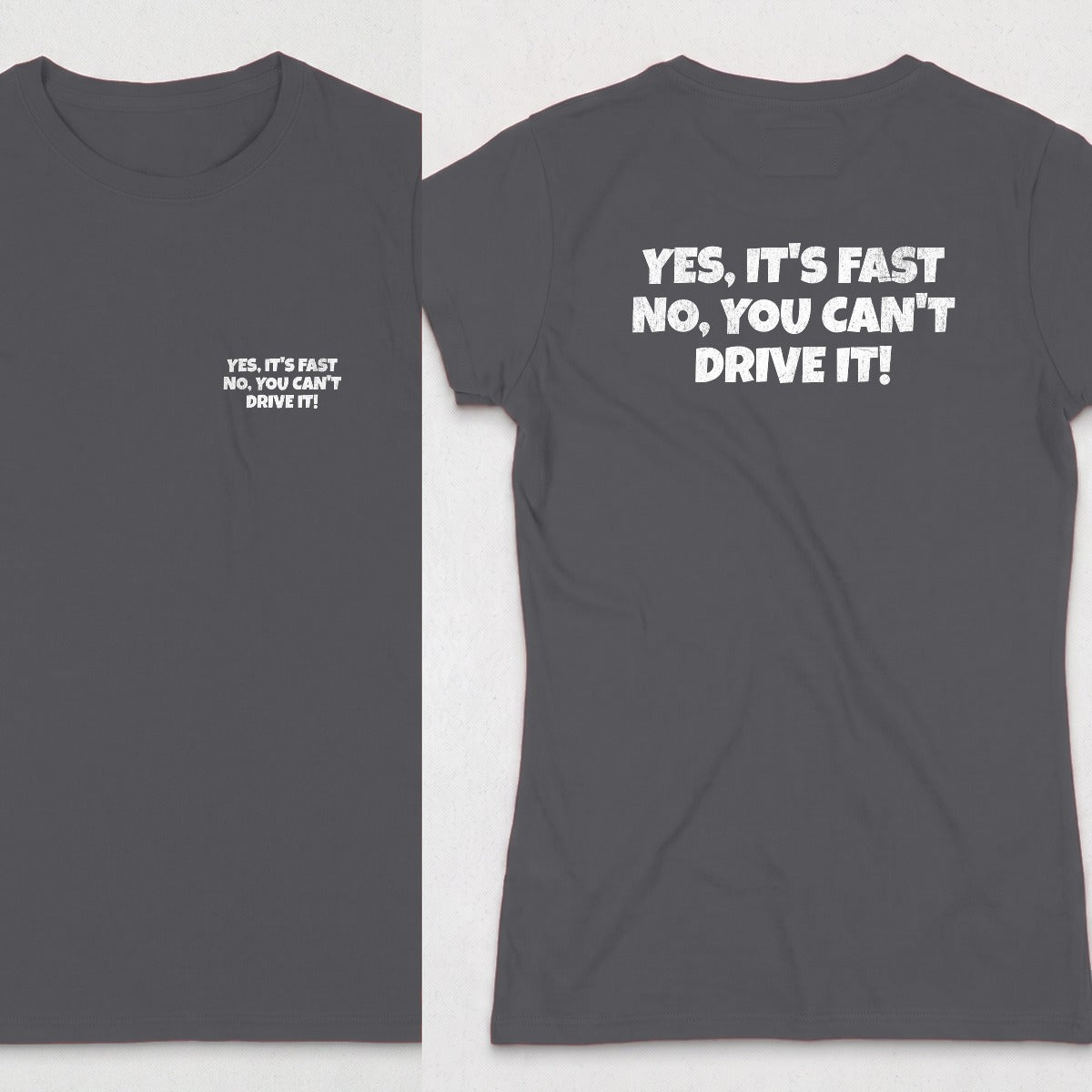 Dark Heather | Front & Back