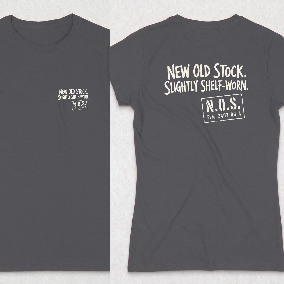 Dark Heather | Front & Back