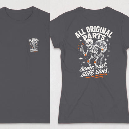 Dark Heather | Front & Back