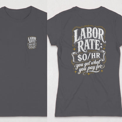 Dark Heather | Front & Back
