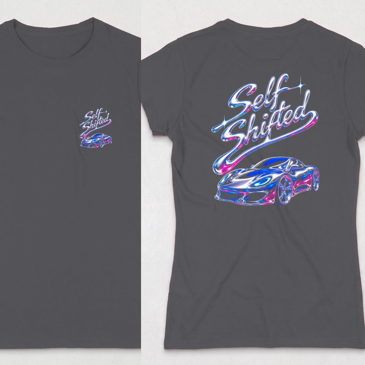 Dark Heather | Front & Back
