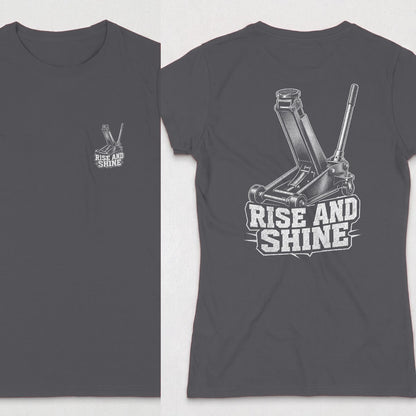 Dark Heather | Front & Back
