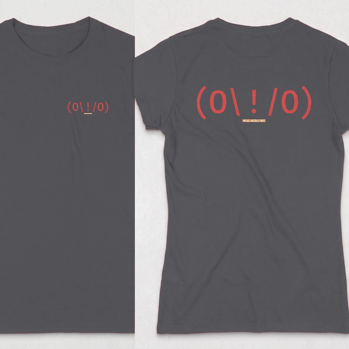 Dark Heather | Left Chest + Back