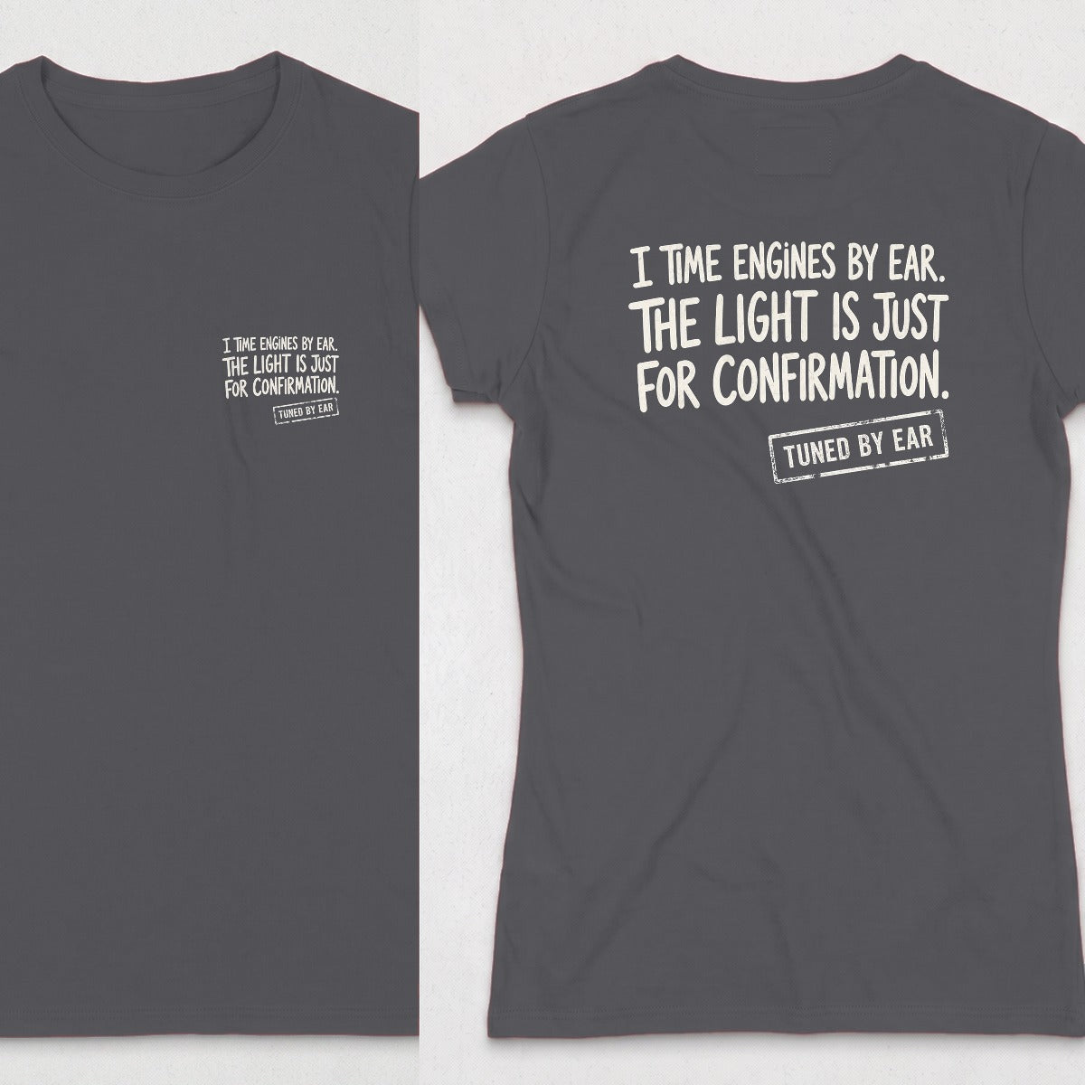 Dark Heather | Front & Back