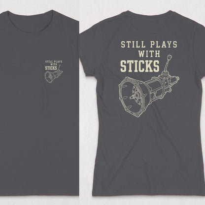 Dark Heather | Front & Back