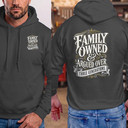 Dark Heather | Front & Back