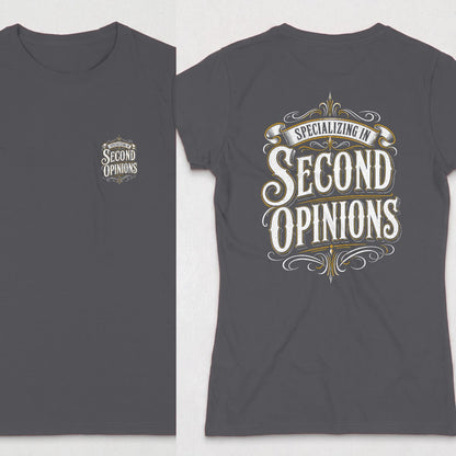 Dark Heather | Front & Back
