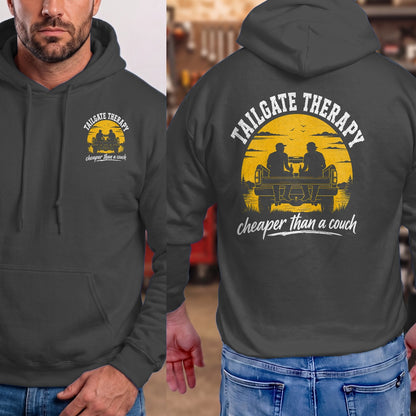 Dark Heather | Front & Back