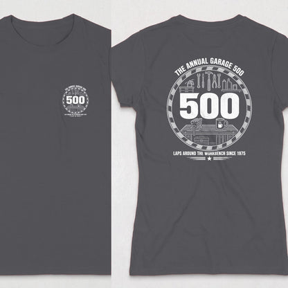 Dark Heather | Front & Back