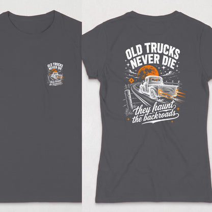 Dark Heather | Front & Back