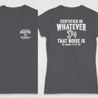 Dark Heather | Front & Back