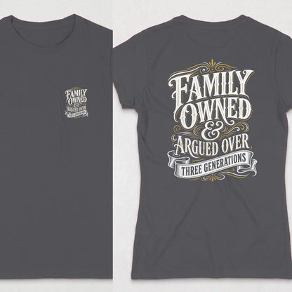 Dark Heather | Front & Back