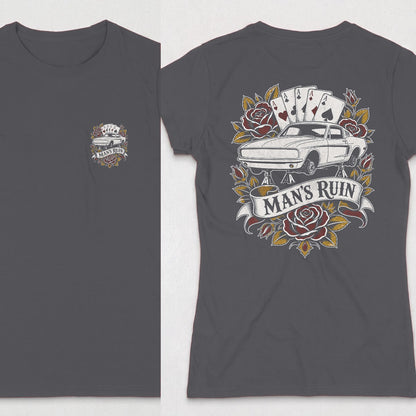 Dark Heather | Front & Back