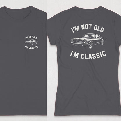 Dark Heather | Front & Back