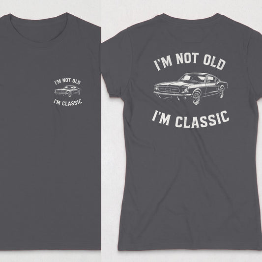 Dark Heather | Front & Back