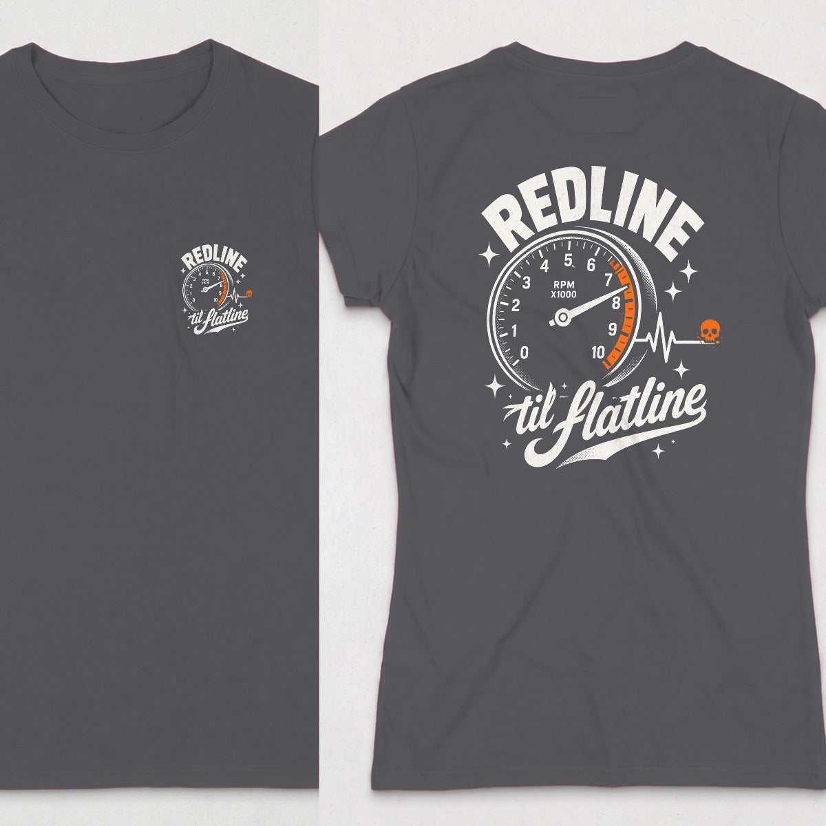 Dark Heather | Front & Back