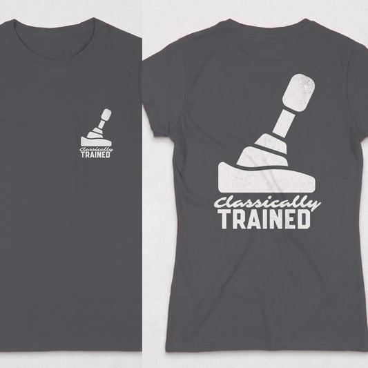 Dark Heather | Left Chest + Back