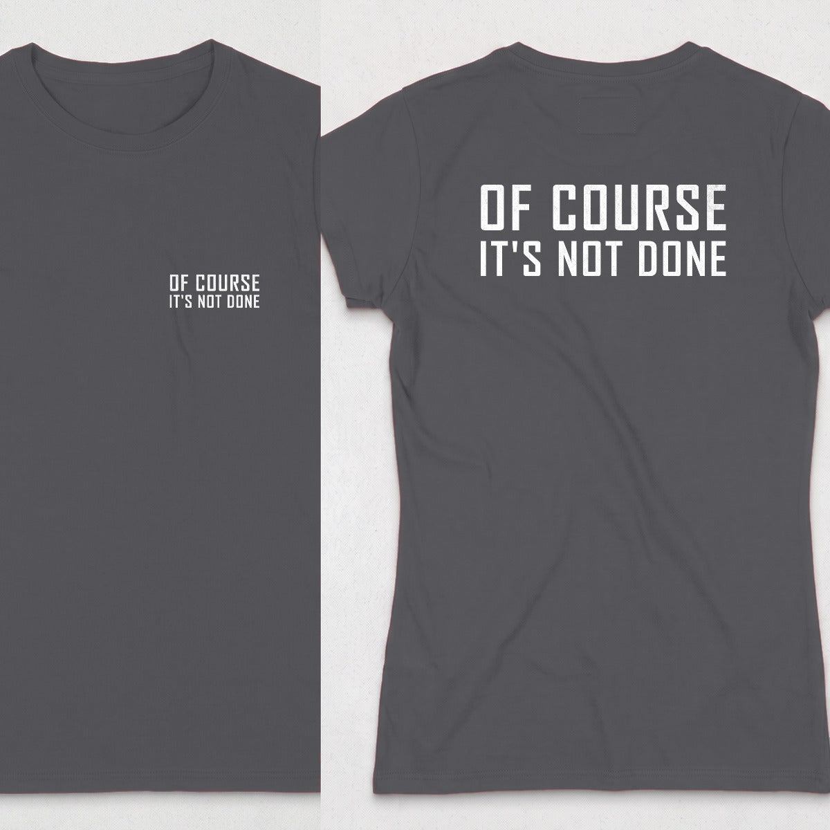 Dark Heather | Front & Back