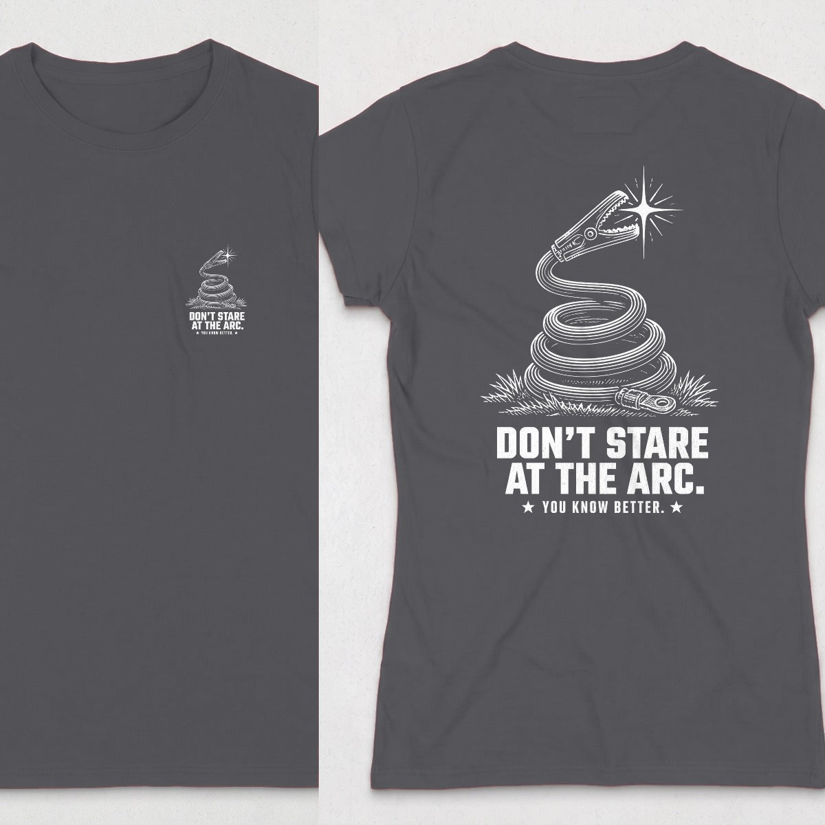 Dark Heather | Front & Back