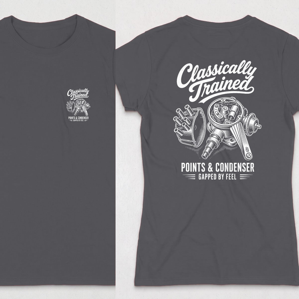 Dark Heather | Front & Back