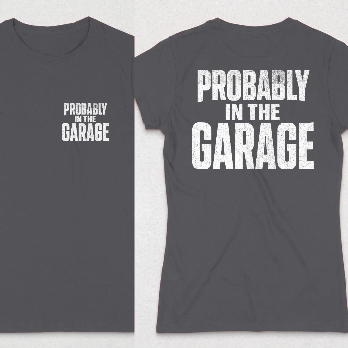 Dark Heather | Front & Back