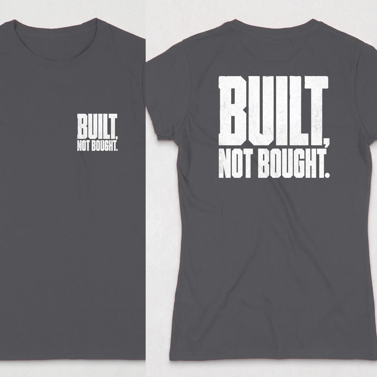 Dark Heather | Front & Back