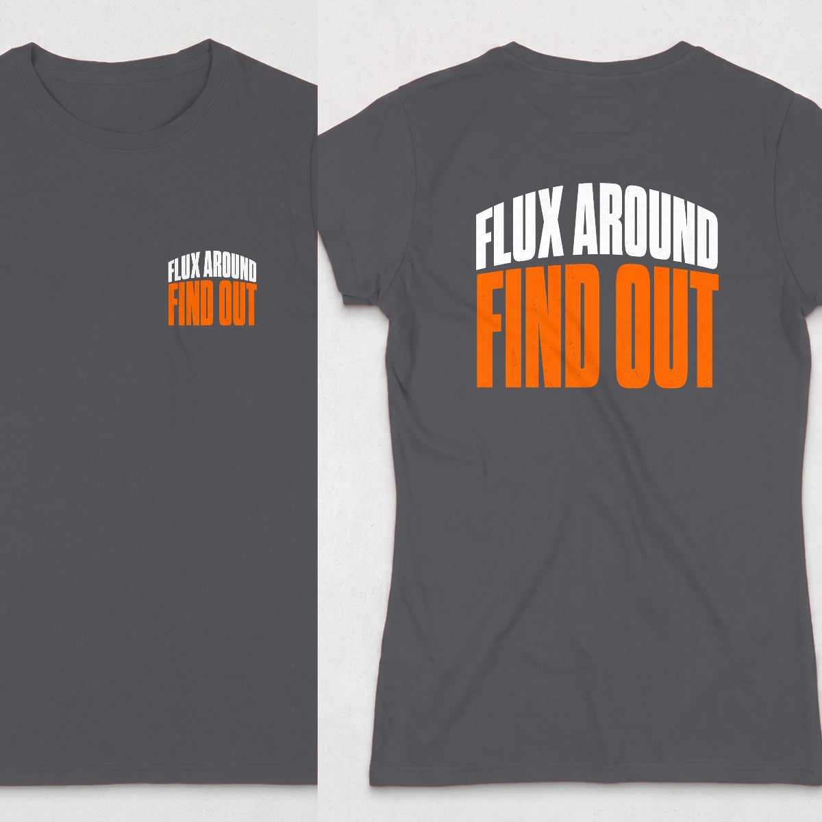 Dark Heather | Front & Back