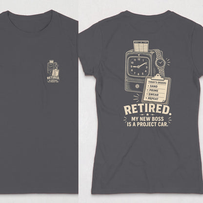 Dark Heather | Front & Back