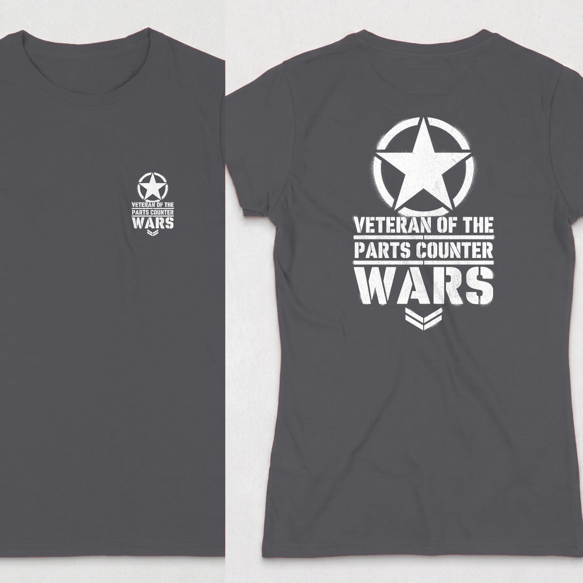 Dark Heather | Front & Back