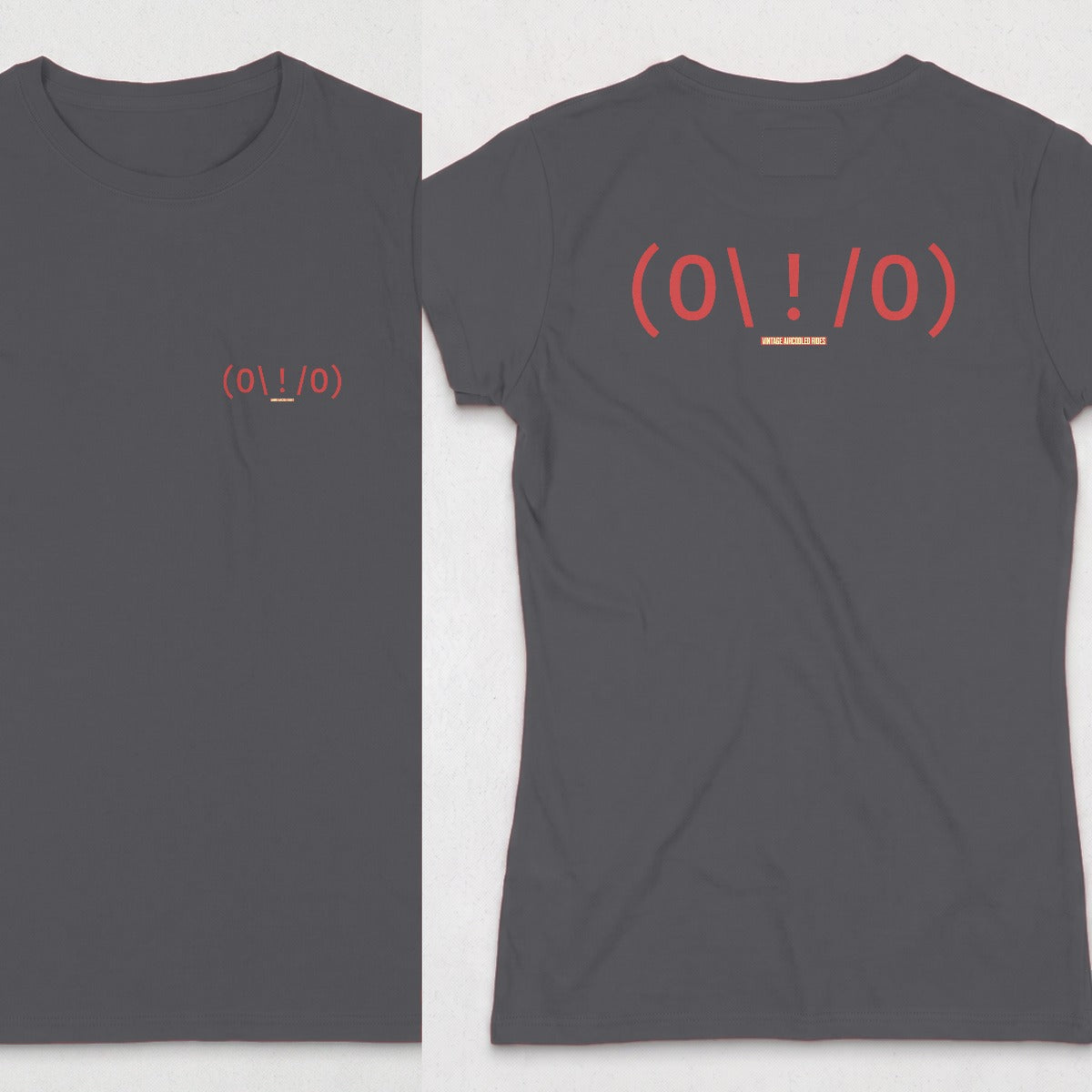 Dark Heather | Front & Back
