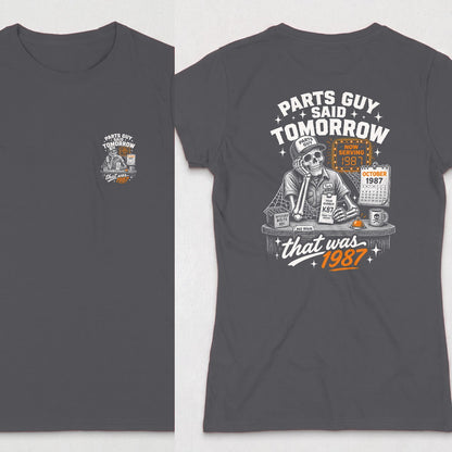 Dark Heather | Front & Back