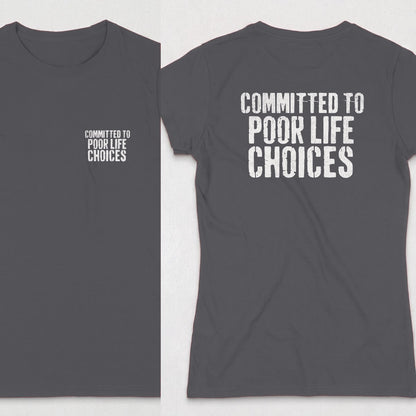 Dark Heather | Front & Back