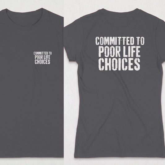 Dark Heather | Front & Back