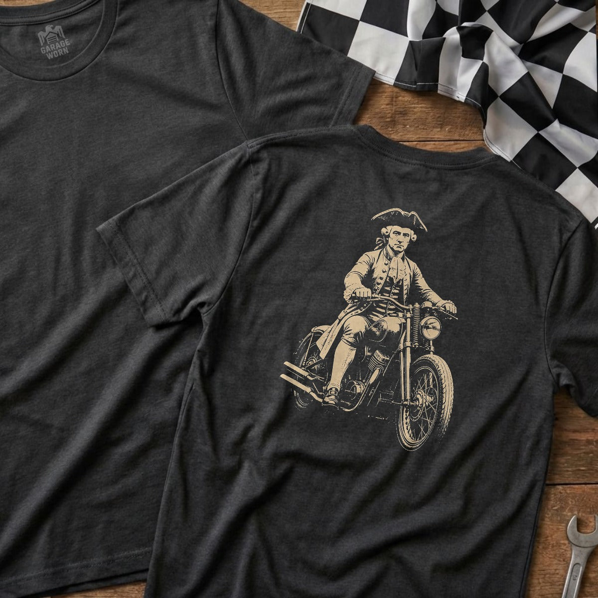 Dark Heather | Full Back