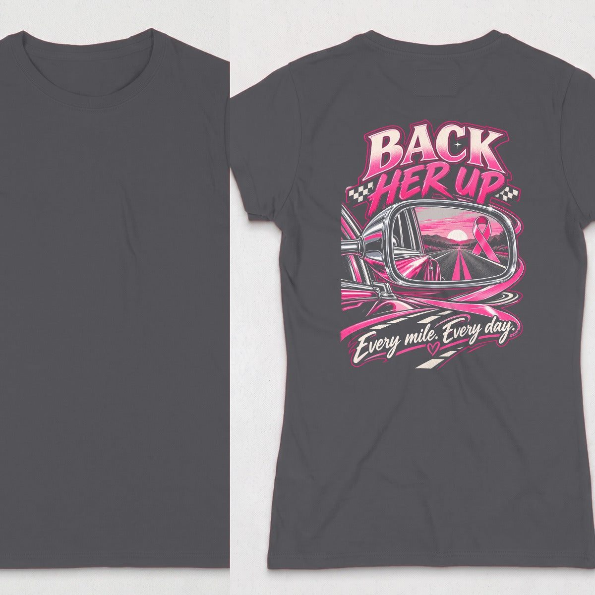 Dark Heather | Full Back