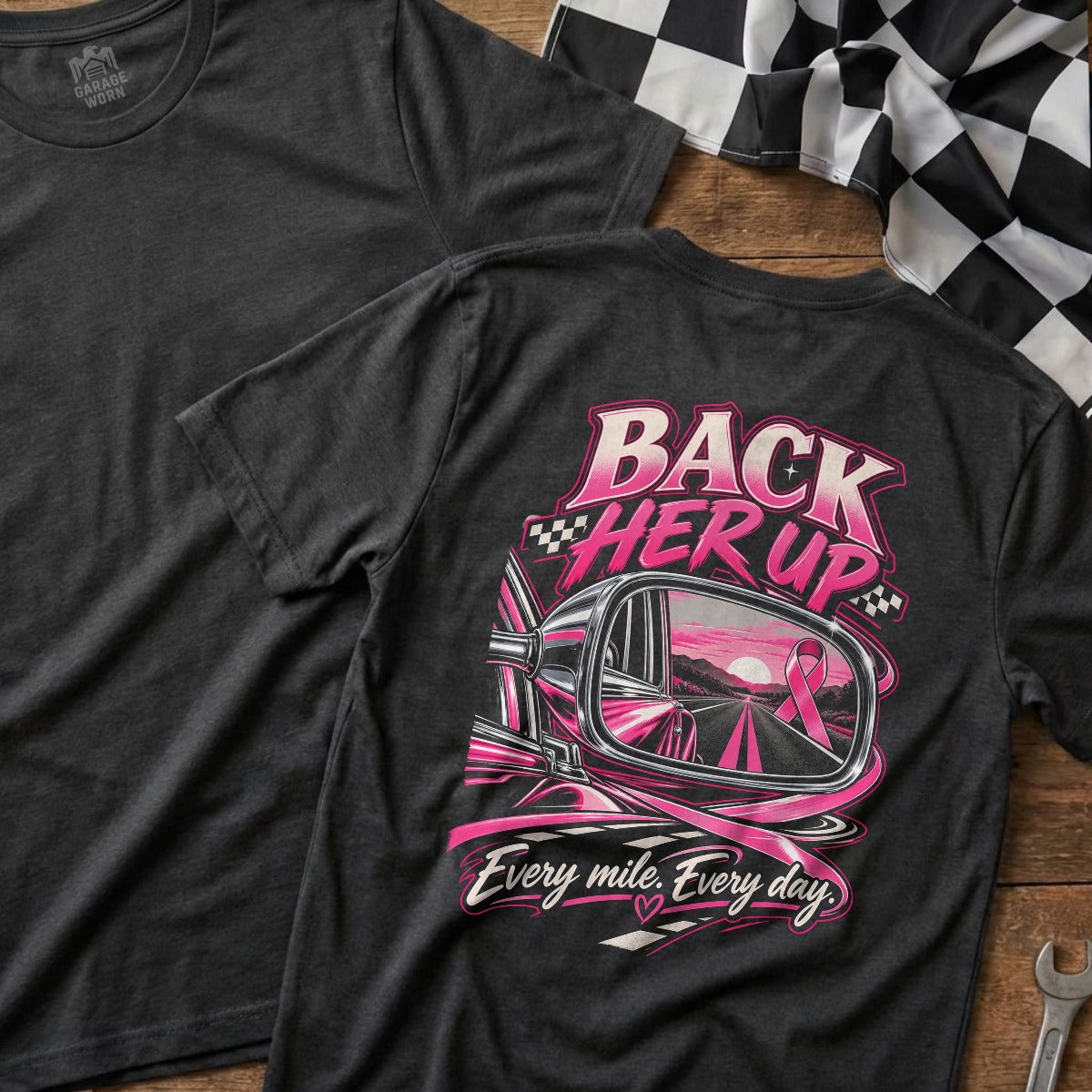 Dark Heather | Full Back